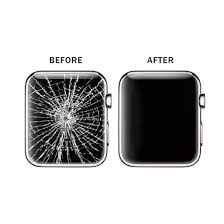 Apple Watch repair before and after at Electronics Garden Repair NYC