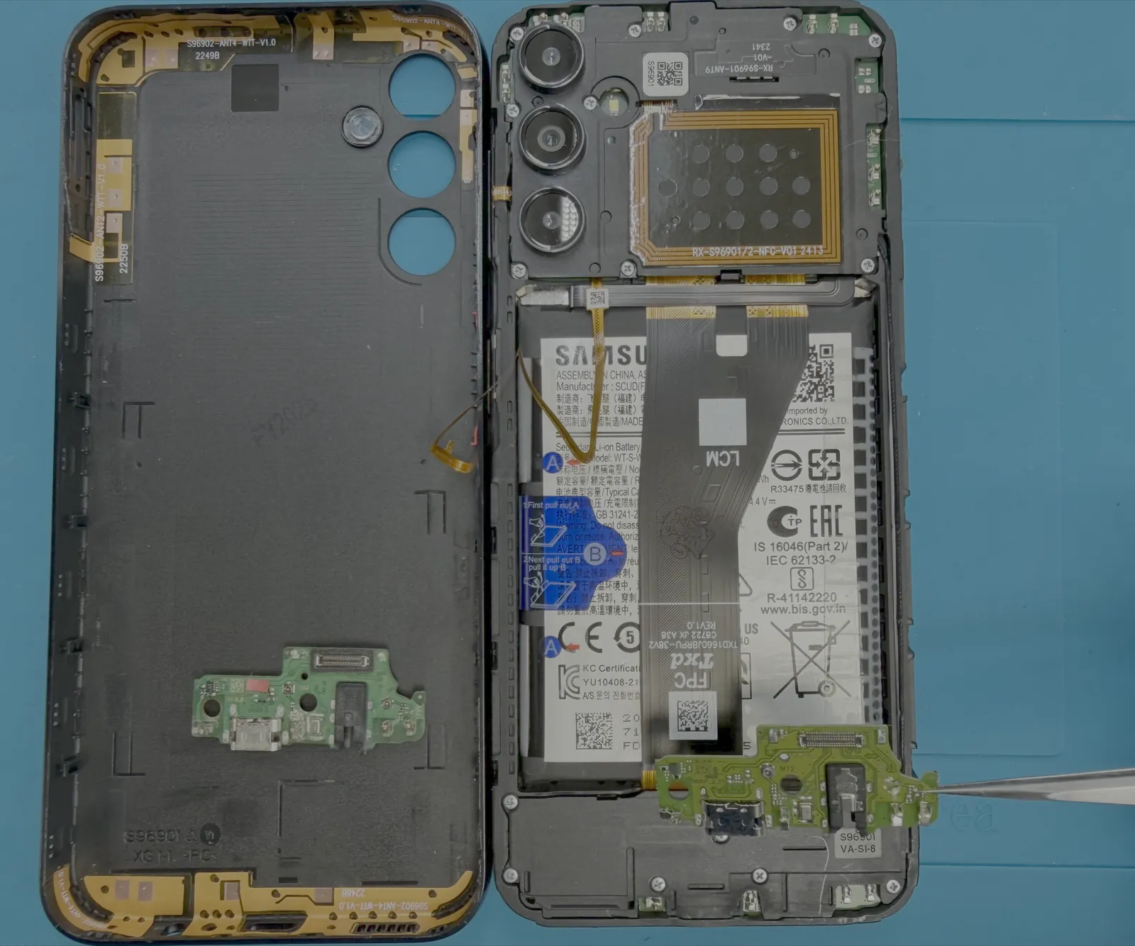 Charging port repair for Samsung Galaxy phone NYC